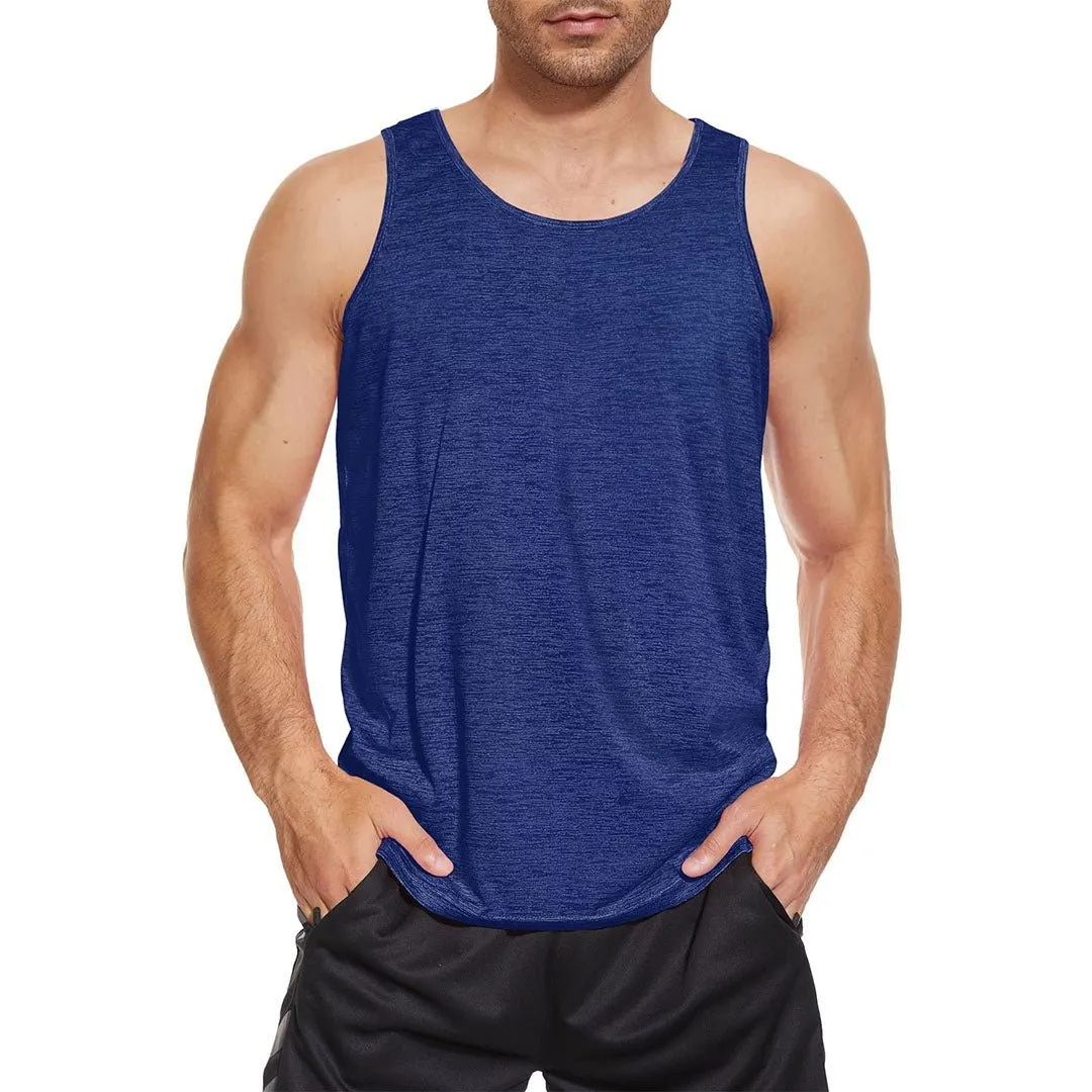 Men's Tank Tops Quick Dry Sleeveless Workout T-shirts