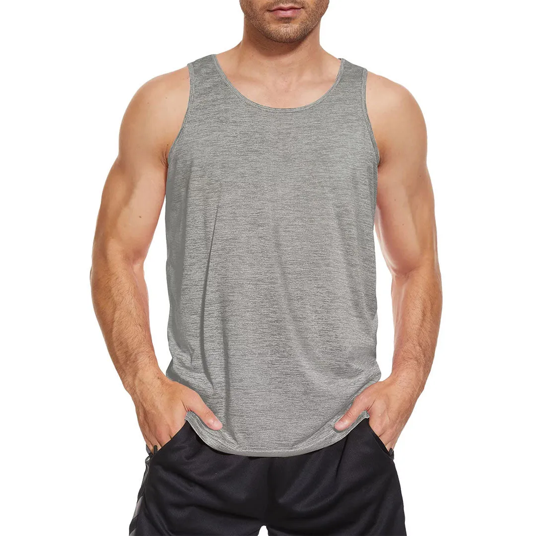 Men's Tank Tops Quick Dry Sleeveless Workout T-shirts