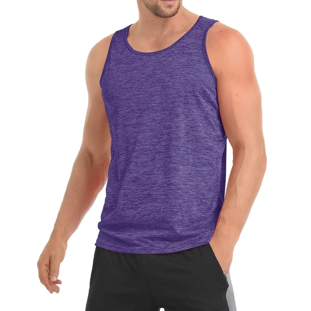 Men's Tank Tops Quick Dry Sleeveless Workout T-shirts