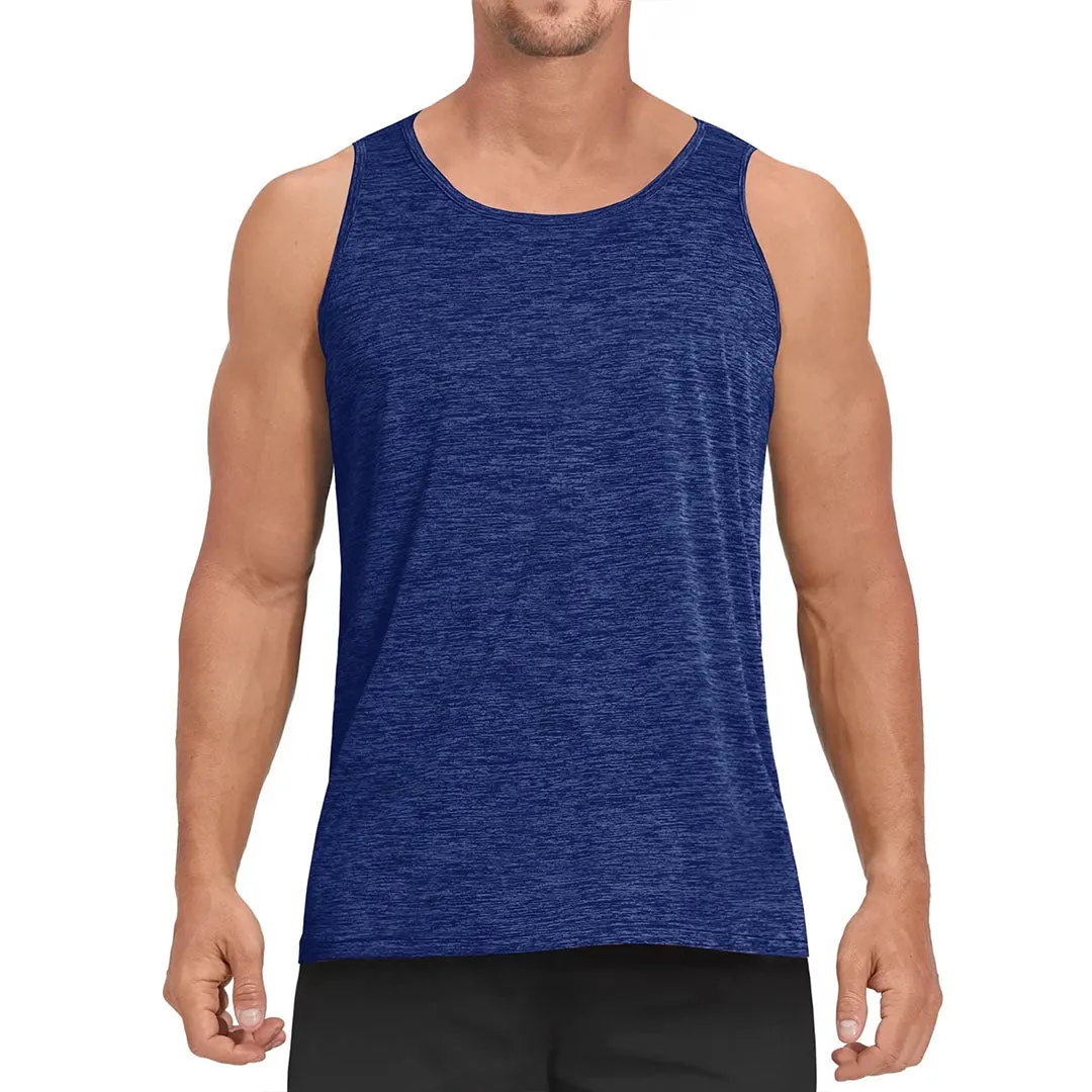 Men's Tank Tops Quick Dry Sleeveless Workout T-shirts