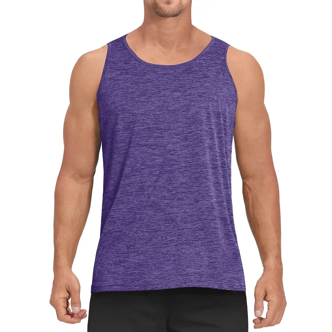 Men's Tank Tops Quick Dry Sleeveless Workout T-shirts