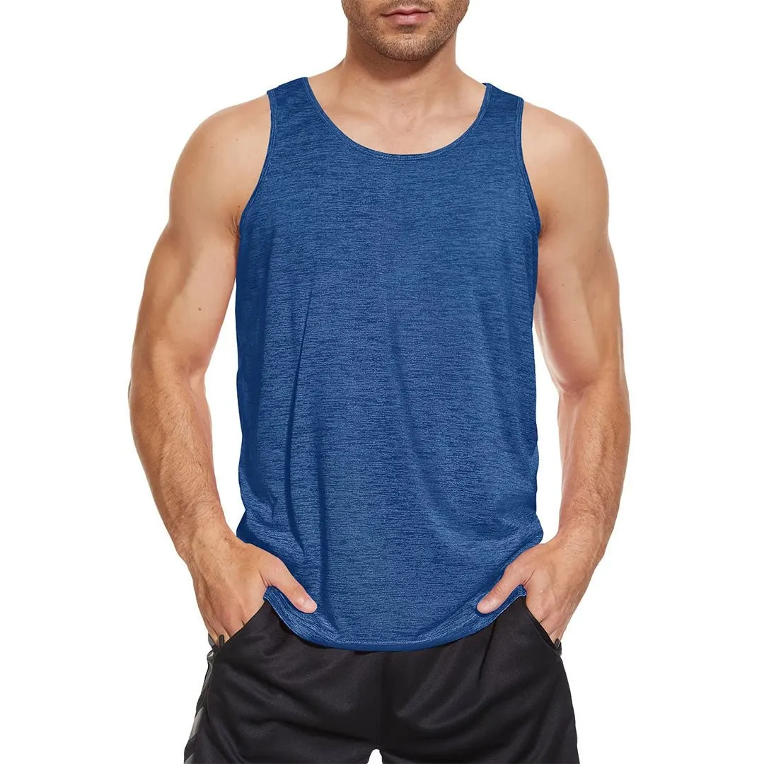 Men's Tank Tops Quick Dry Sleeveless Workout T-shirts
