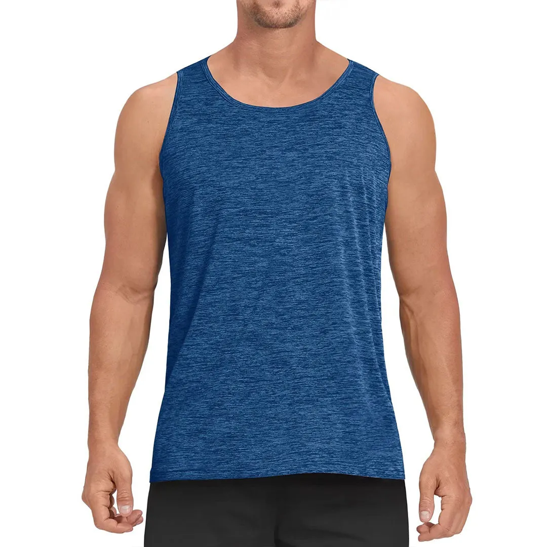 Men's Tank Tops Quick Dry Sleeveless Workout T-shirts