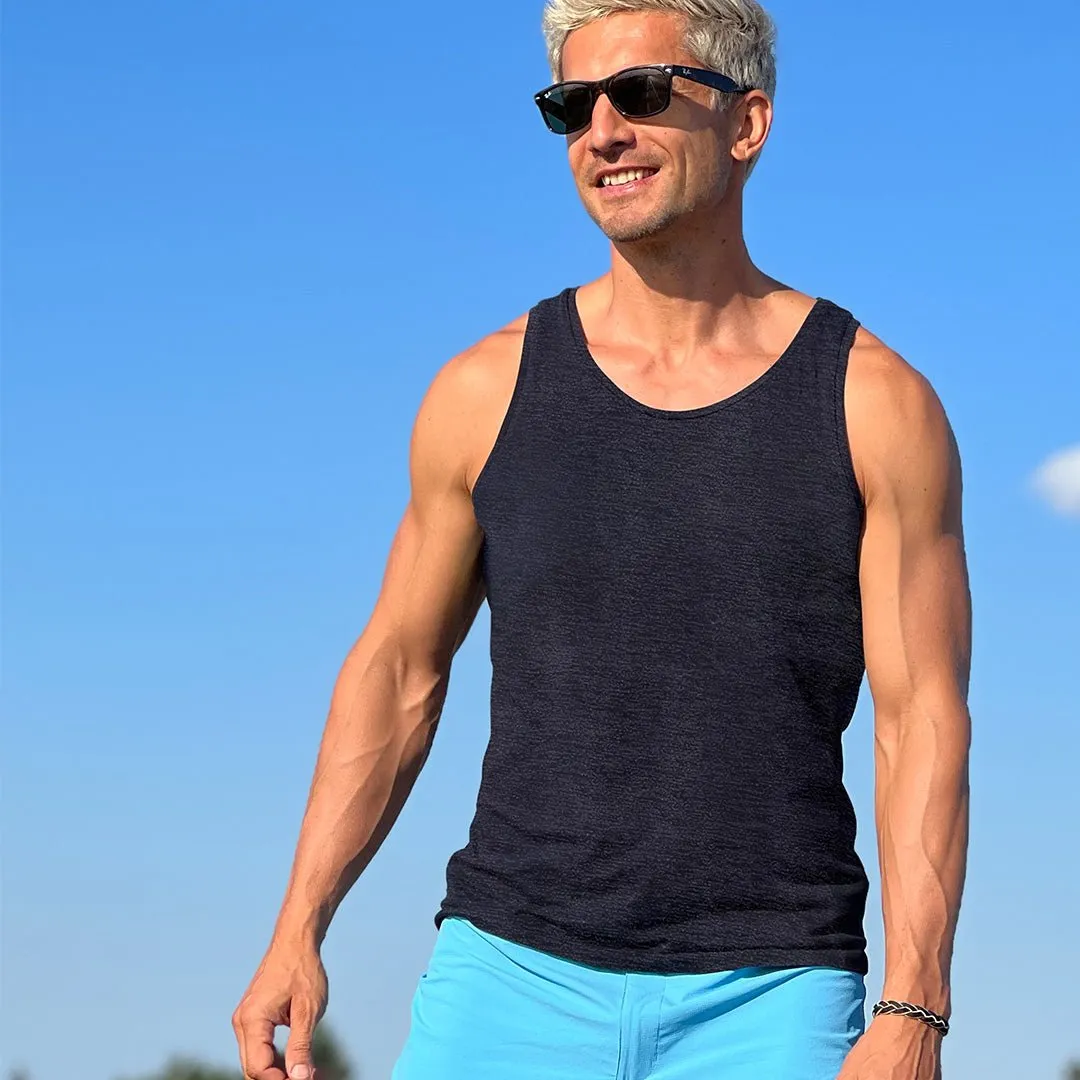 Men's Tank Tops Quick Dry Sleeveless Workout T-shirts