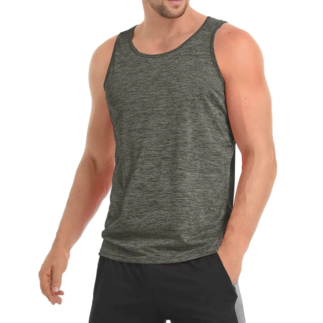 Men's Tank Tops Quick Dry Sleeveless Workout T-shirts