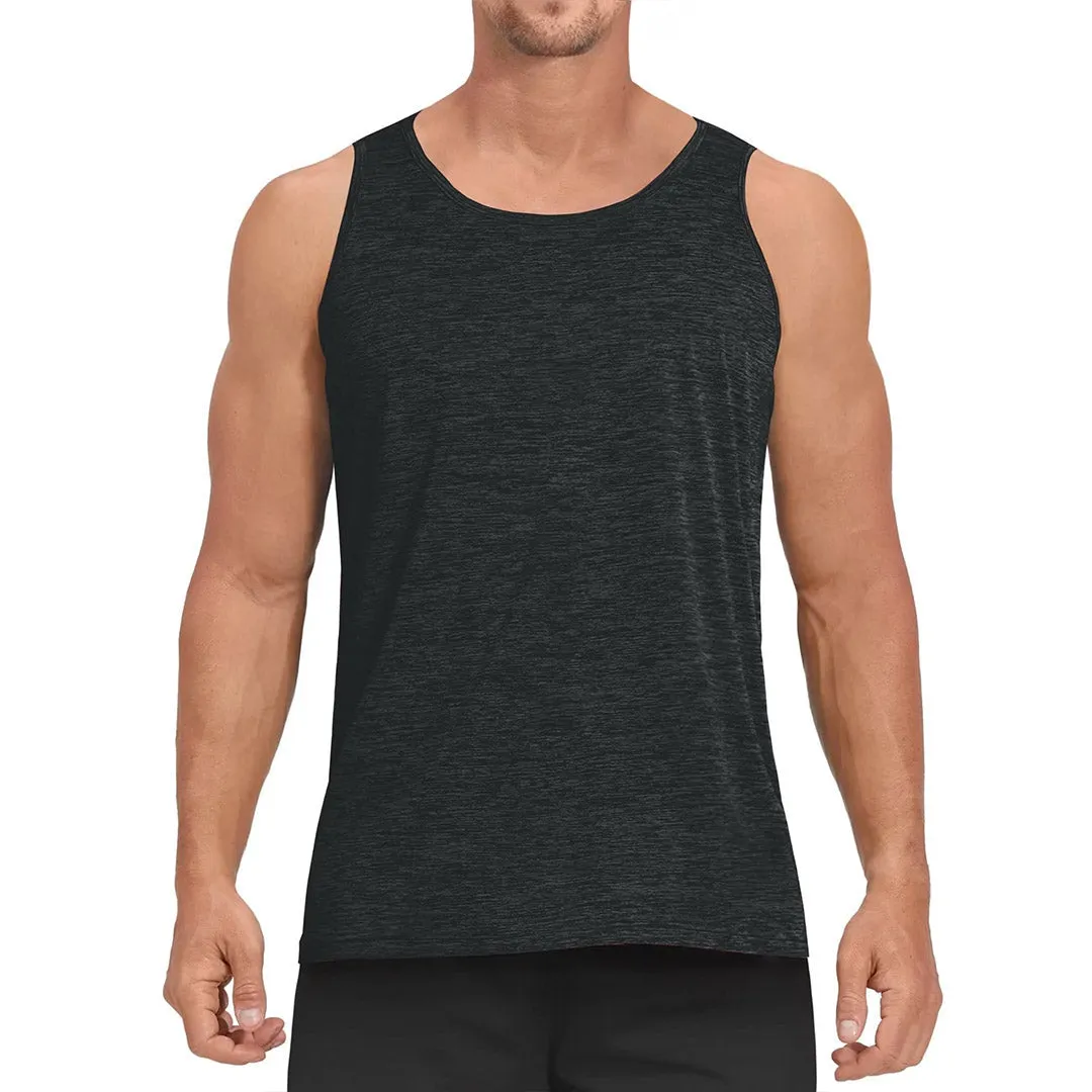 Men's Tank Tops Quick Dry Sleeveless Workout T-shirts