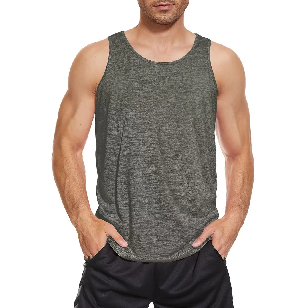 Men's Tank Tops Quick Dry Sleeveless Workout T-shirts