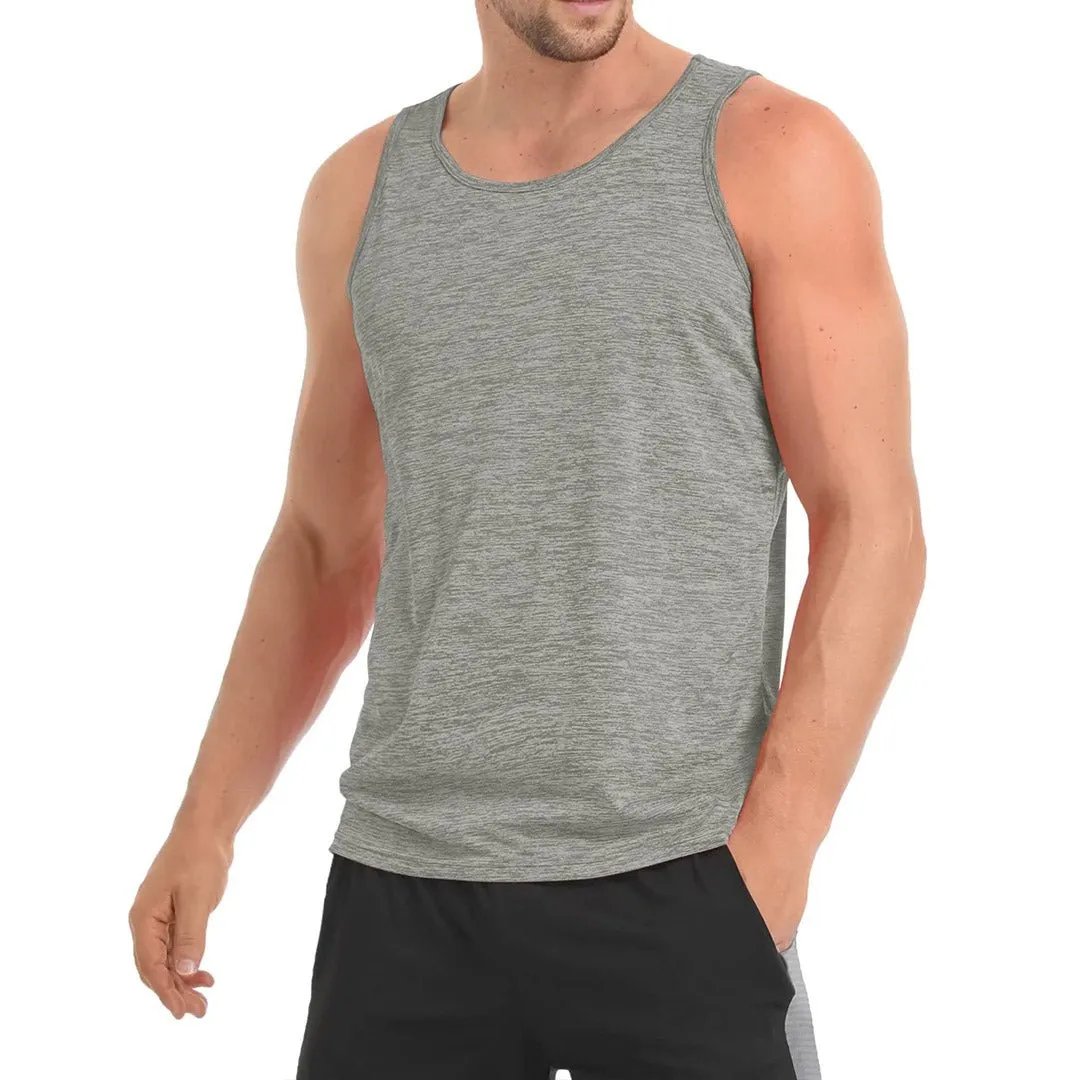 Men's Tank Tops Quick Dry Sleeveless Workout T-shirts