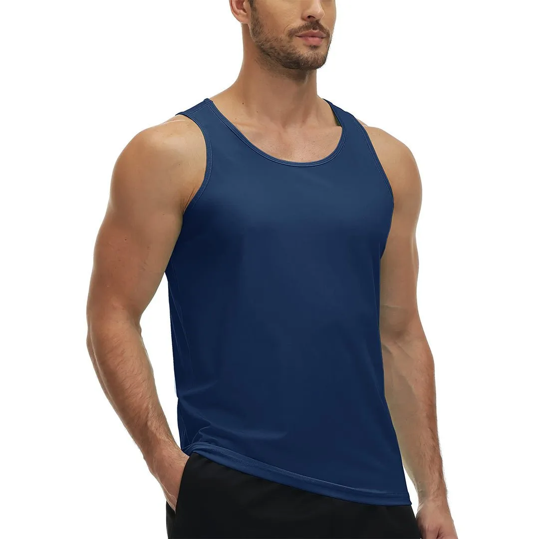 Men's UPF 50  Quick Dry Lightweight Running Tank Halter Tops