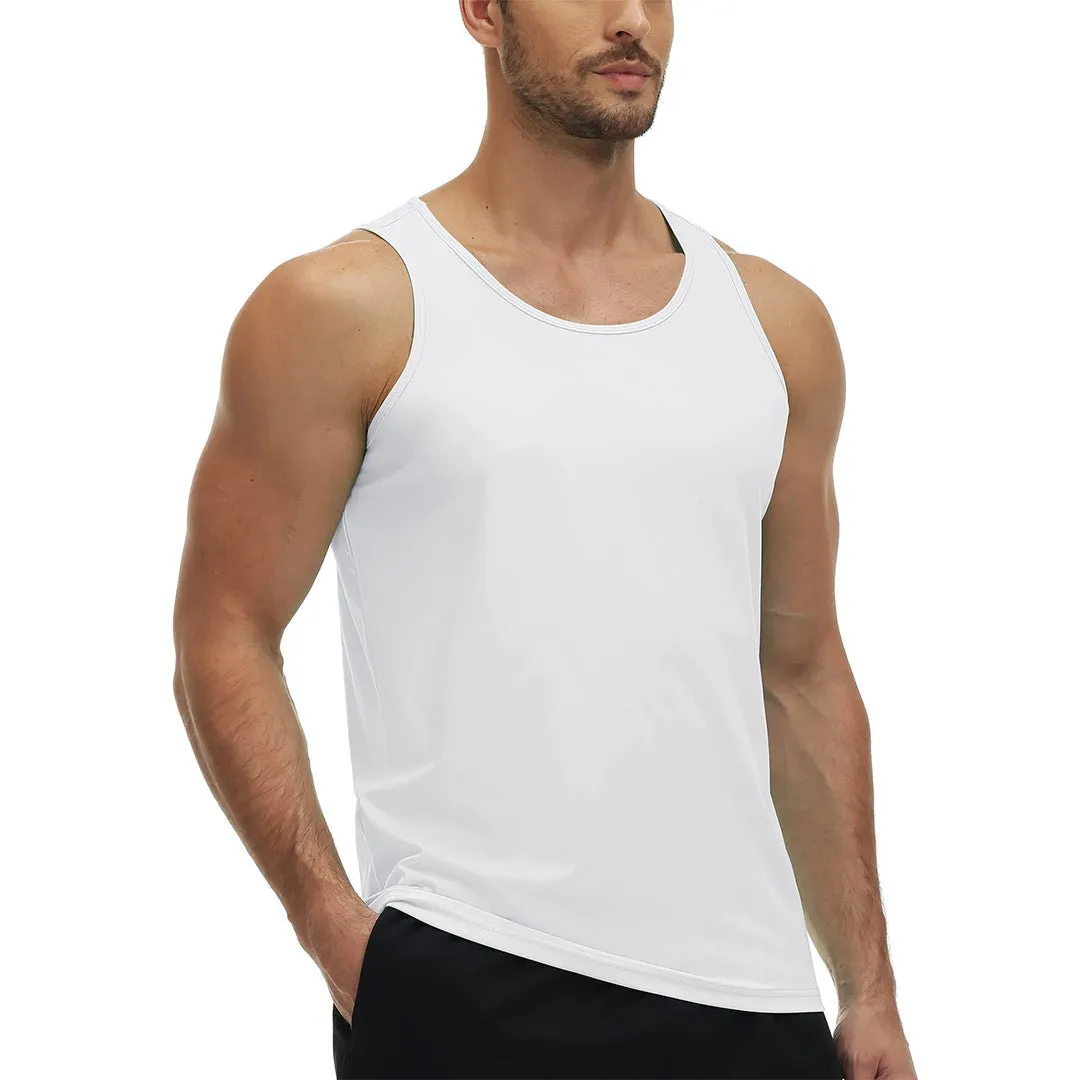 Men's UPF 50  Quick Dry Lightweight Running Tank Halter Tops