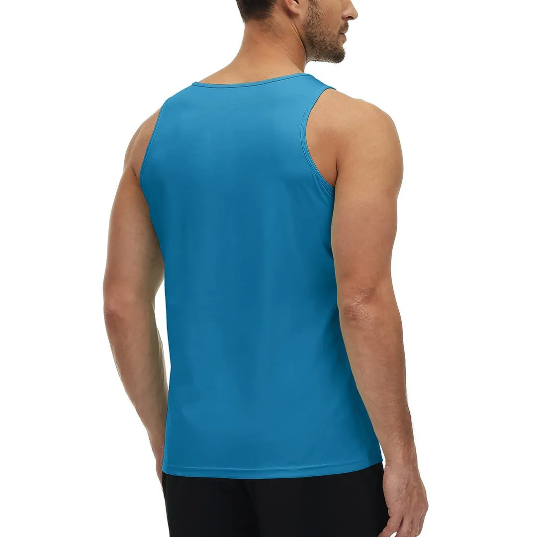 Men's UPF 50  Quick Dry Lightweight Running Tank Halter Tops