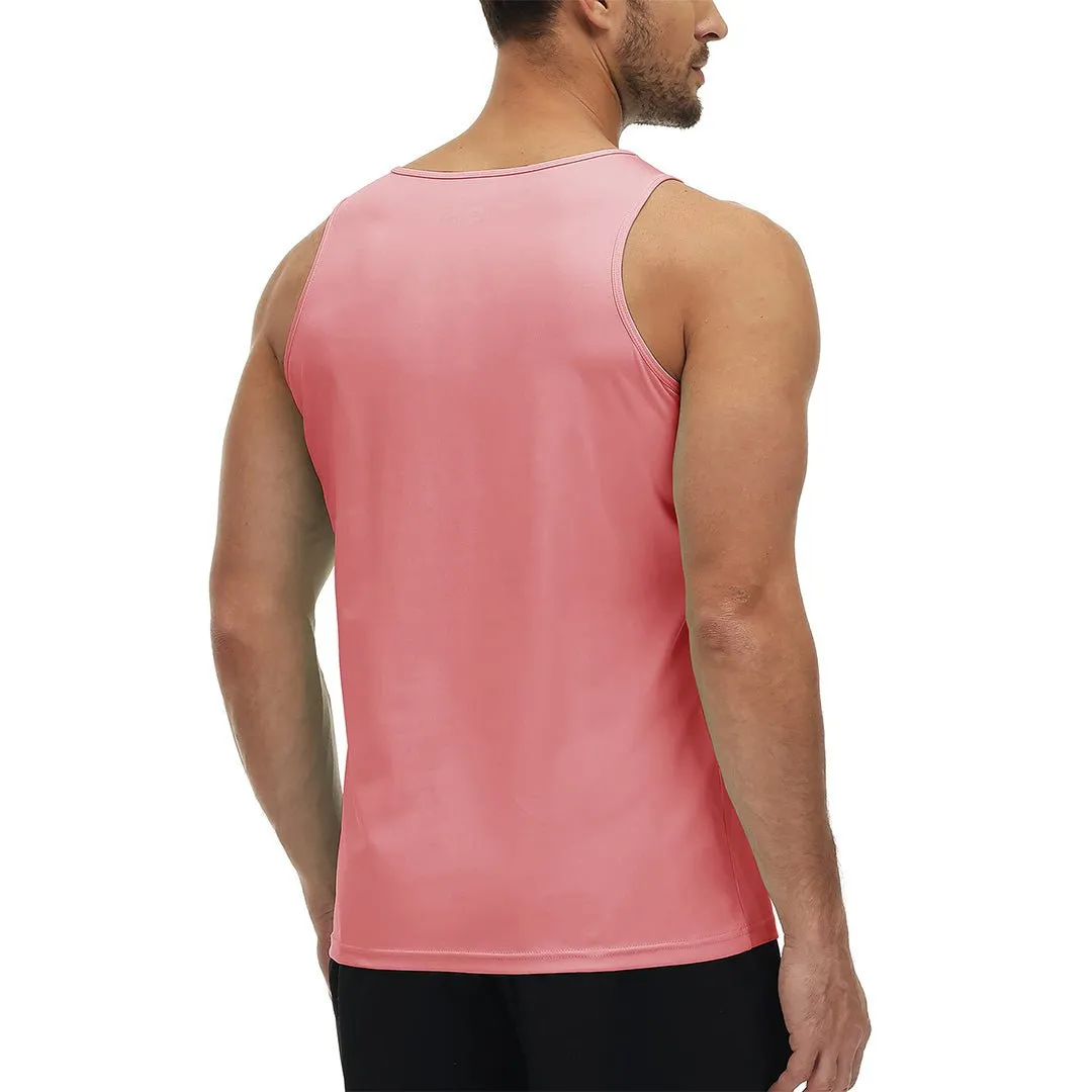 Men's UPF 50  Quick Dry Lightweight Running Tank Halter Tops