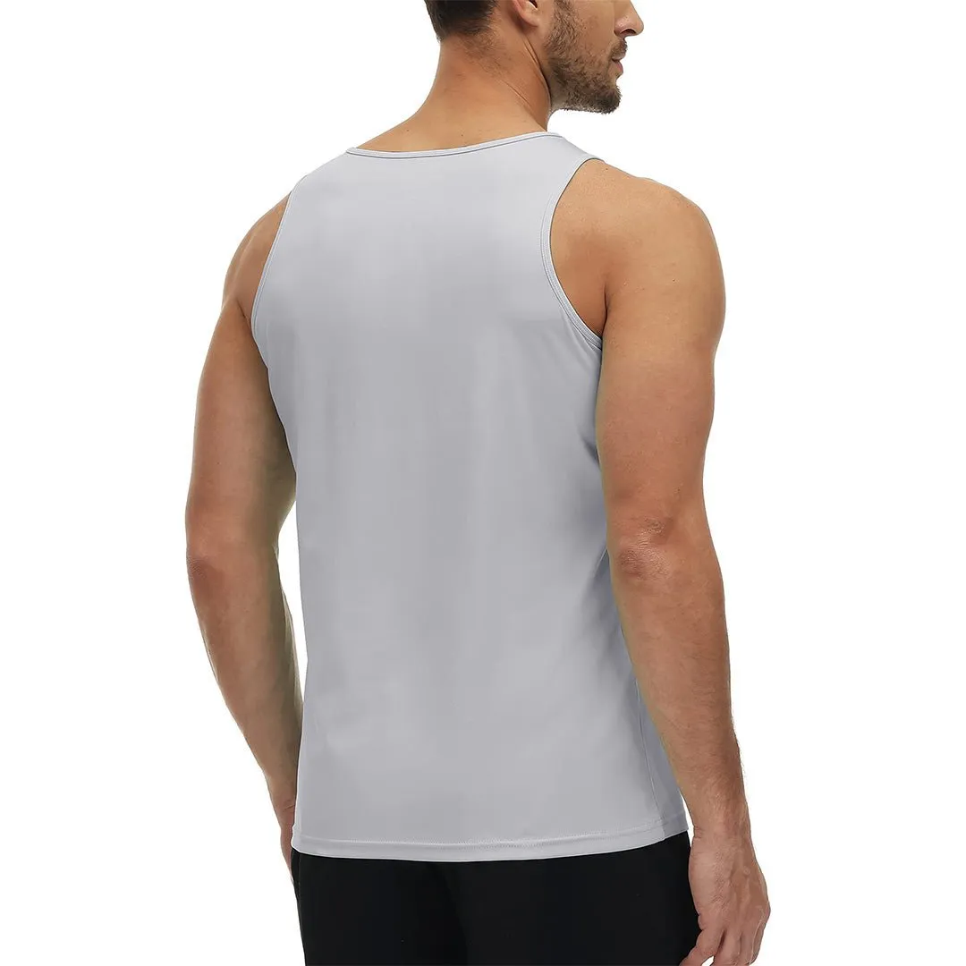 Men's UPF 50  Quick Dry Lightweight Running Tank Halter Tops