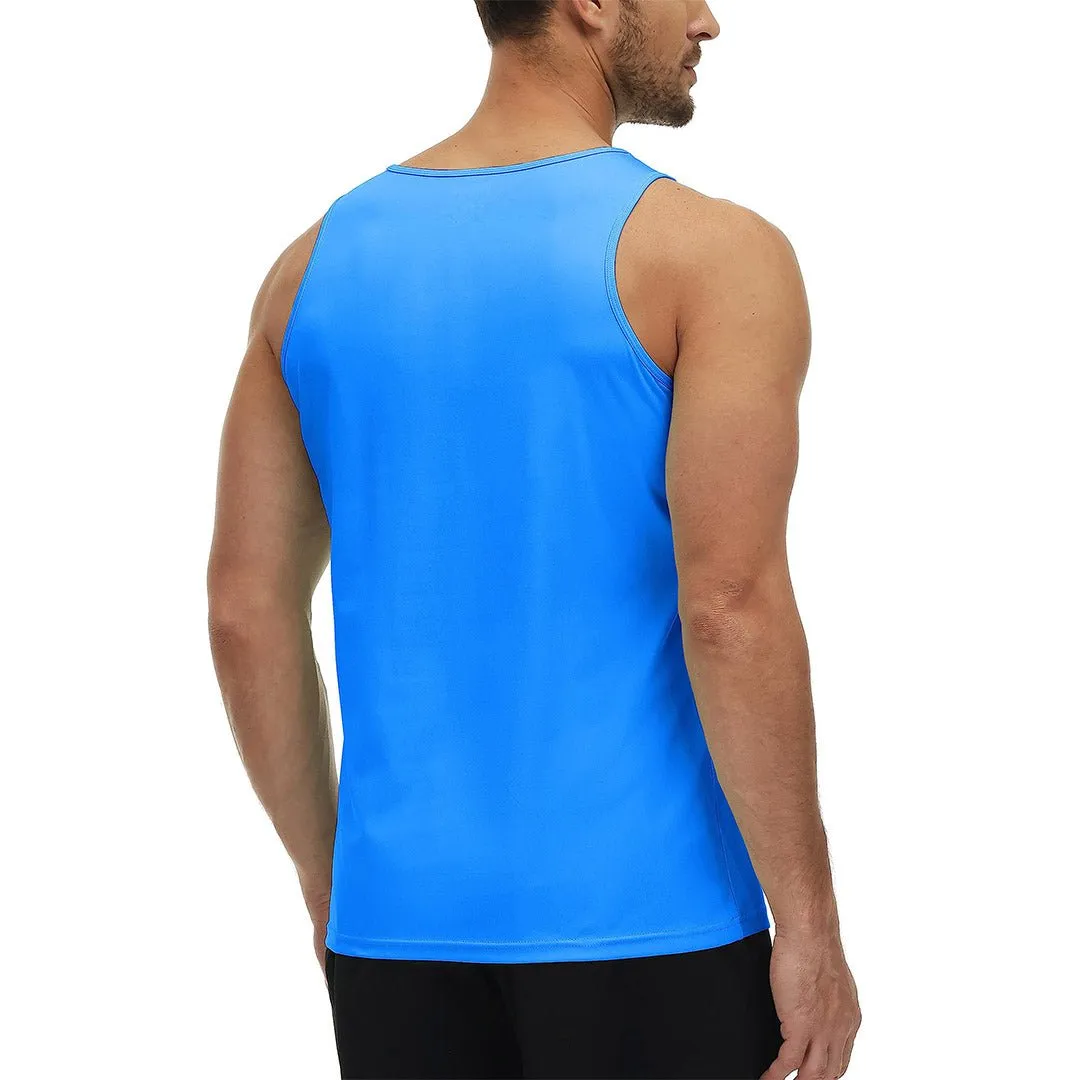 Men's UPF 50  Quick Dry Lightweight Running Tank Halter Tops