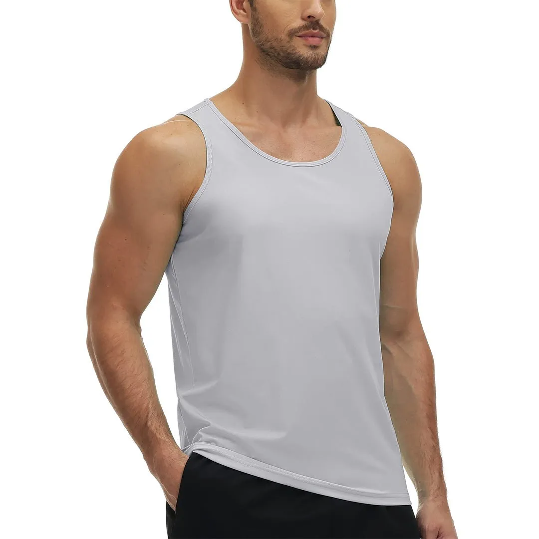 Men's UPF 50  Quick Dry Lightweight Running Tank Halter Tops