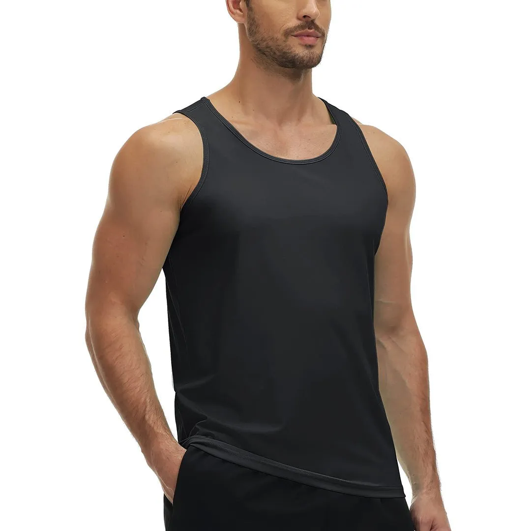 Men's UPF 50  Quick Dry Lightweight Running Tank Halter Tops