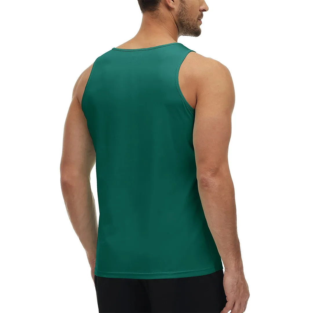 Men's UPF 50  Quick Dry Lightweight Running Tank Halter Tops