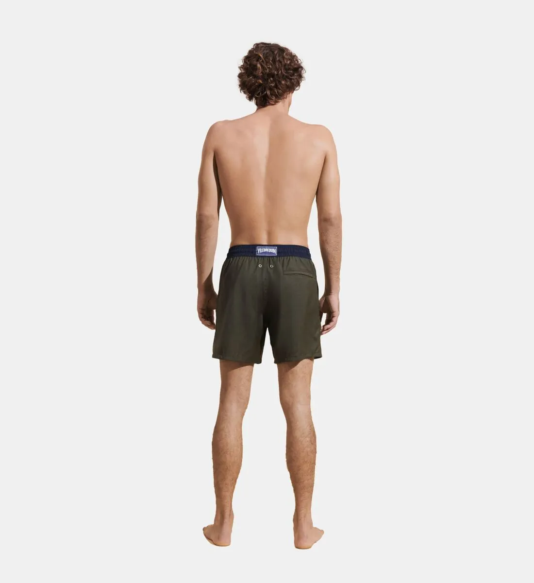 Merino Wool Super 120's Swim Shorts Bicolor