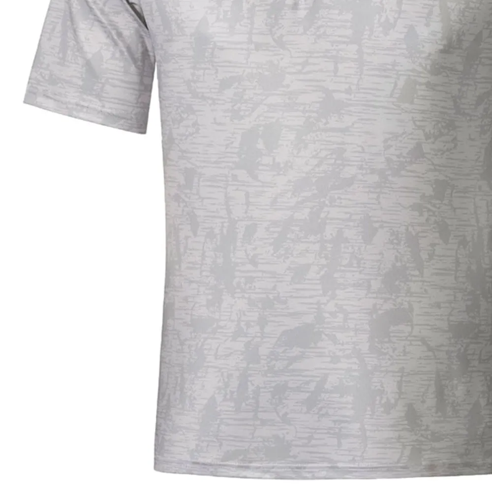 Mizuno Quick Dry Hazard Polo Shirt - Light Grey
