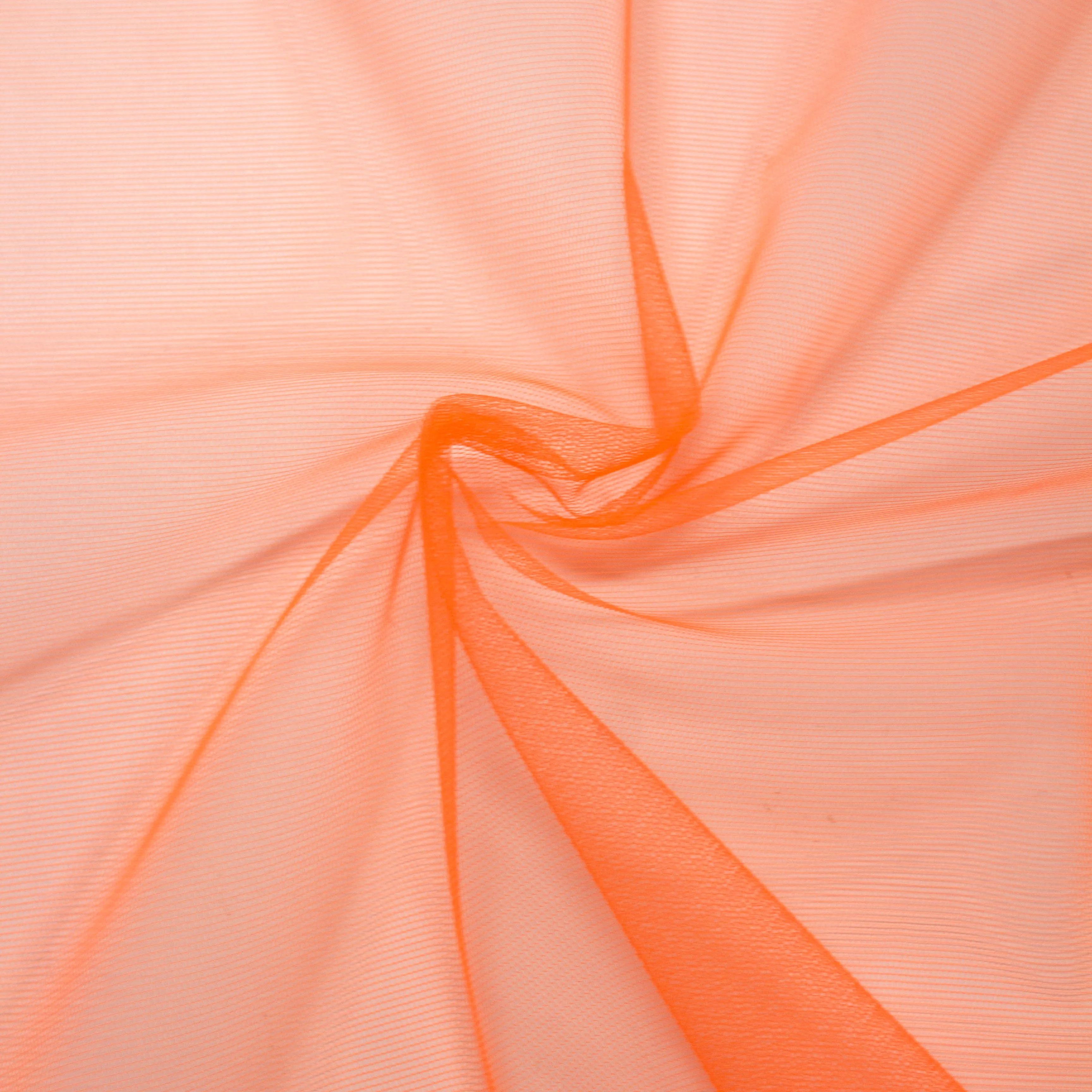 Mylan Neon Orange Polyamide Tulle