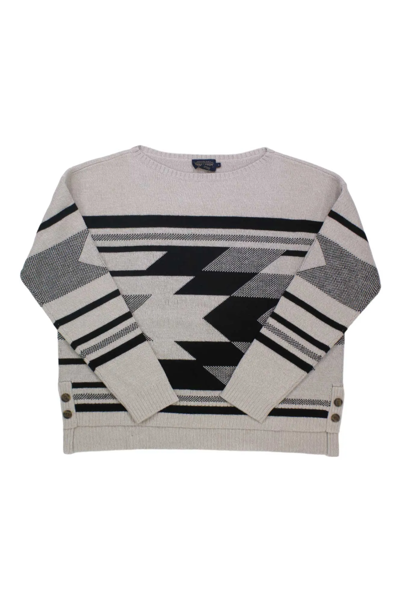 Pendleton Women's Side Button Merino Sweater