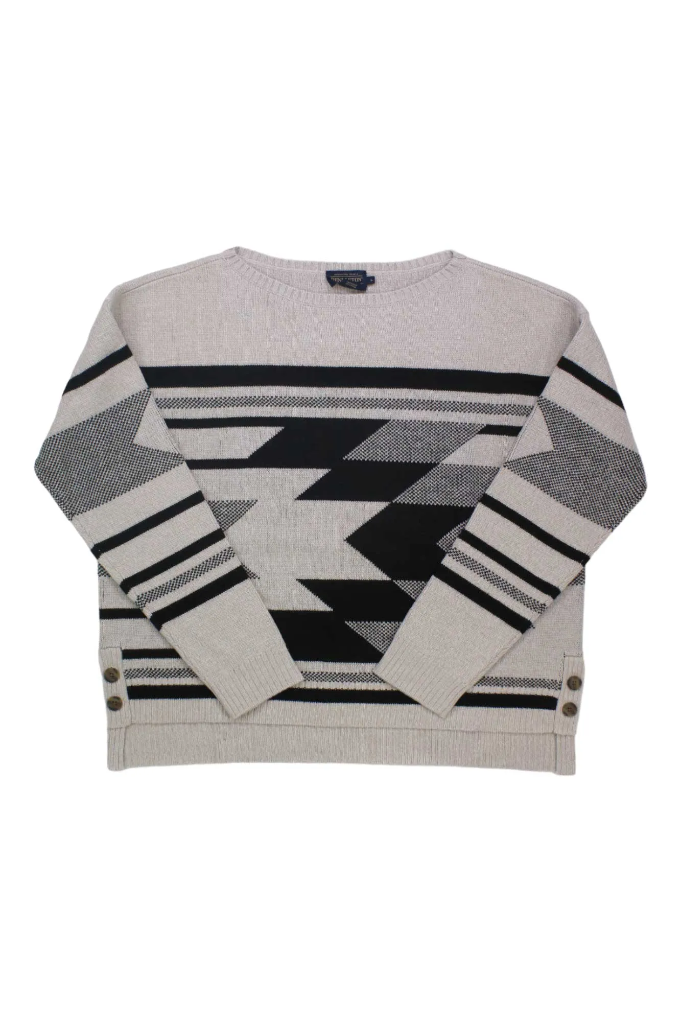 Pendleton Women's Side Button Merino Sweater