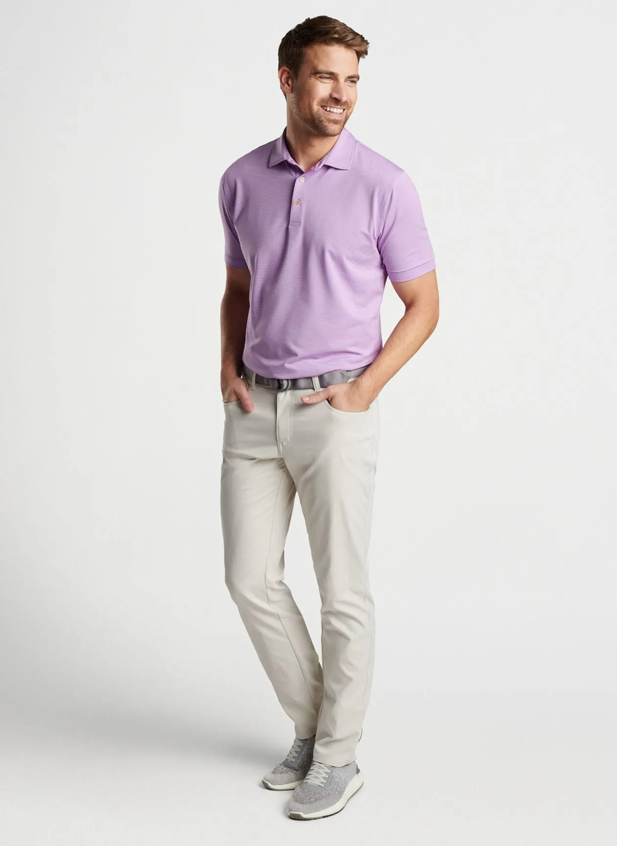 Performance Five-Pocket Pant (Stone)