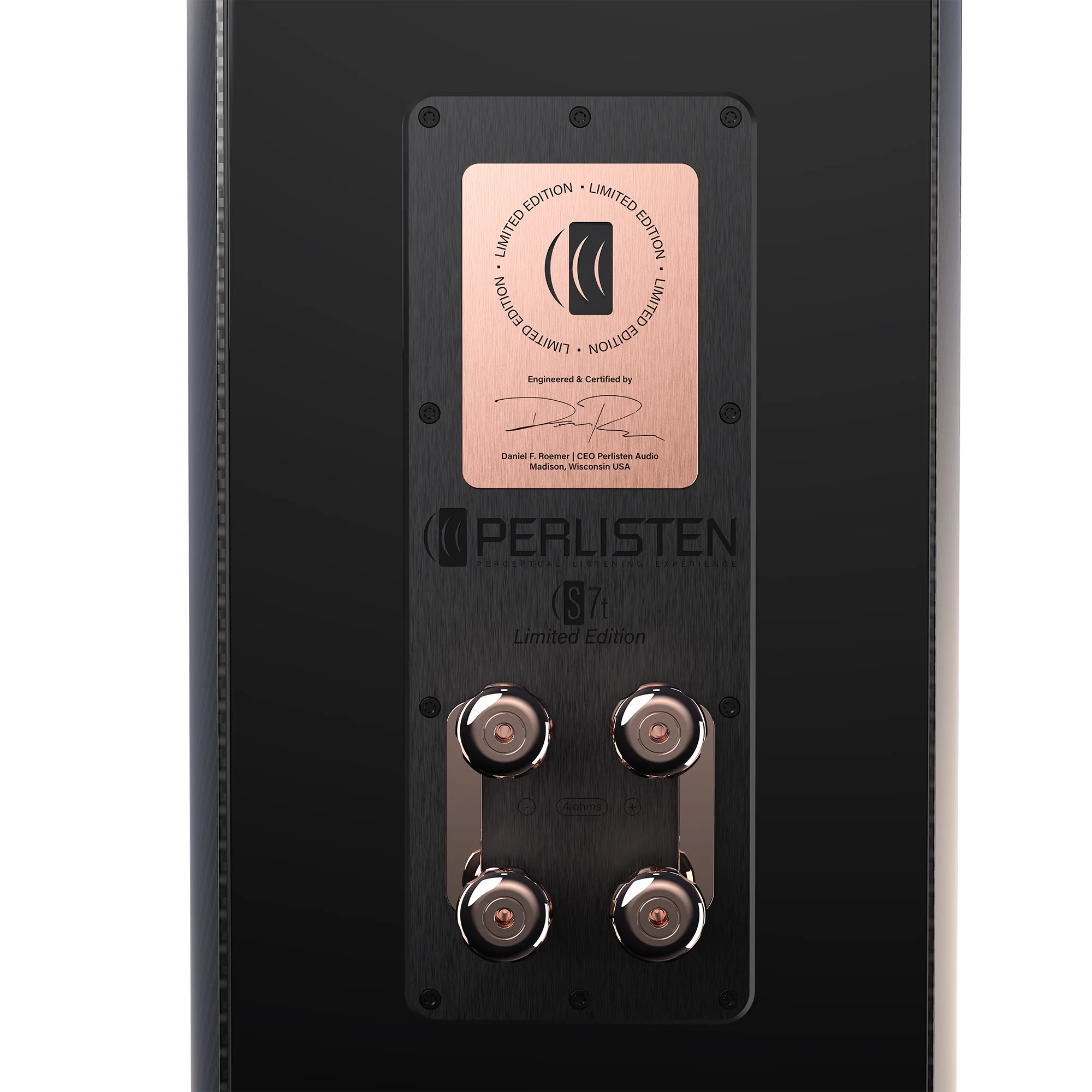 PERLISTEN Audio S7T Limited Edition Carbon Fibre Tower Speakers