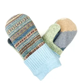 Small Adult Mittens | Something Blue