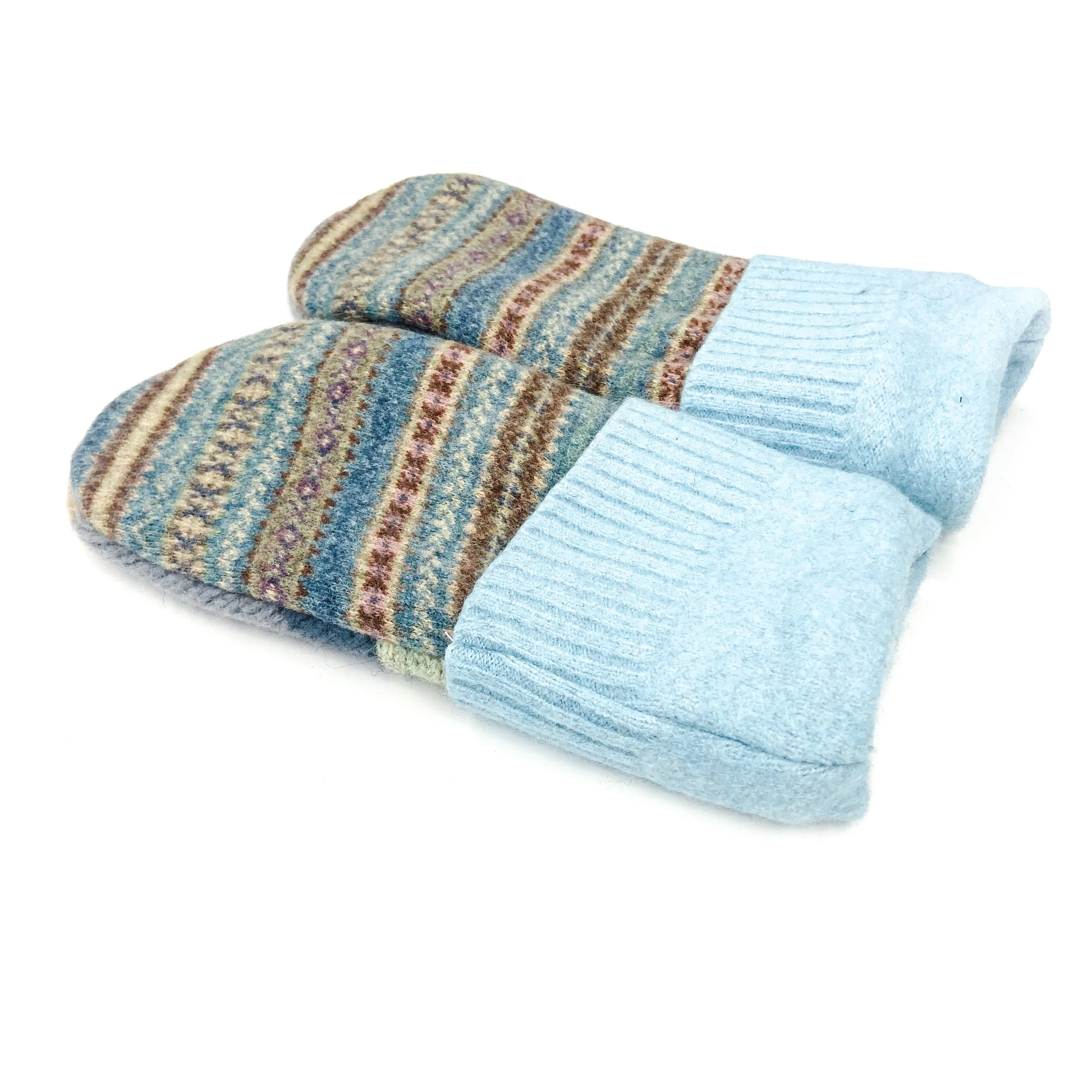 Small Adult Mittens | Something Blue