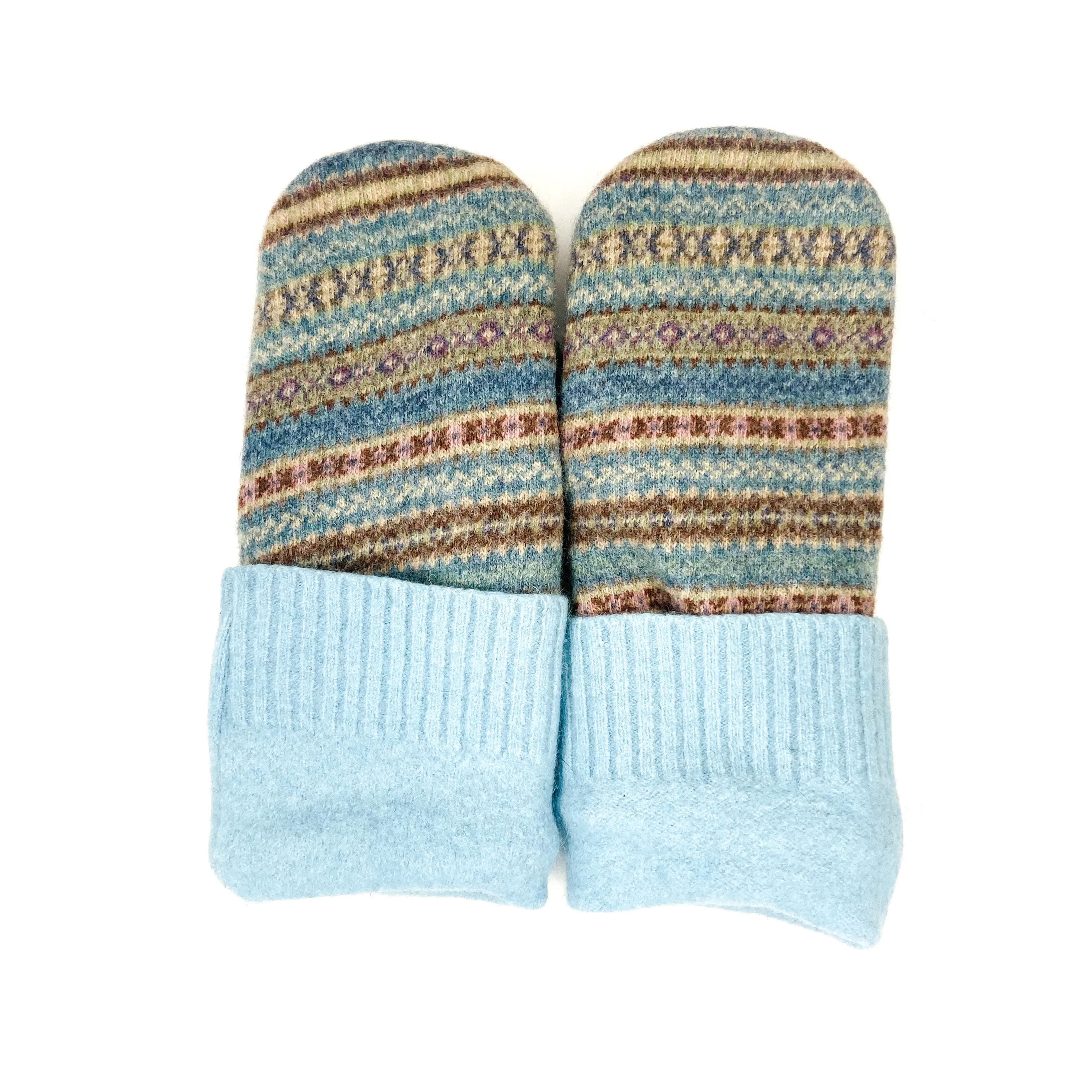 Small Adult Mittens | Something Blue