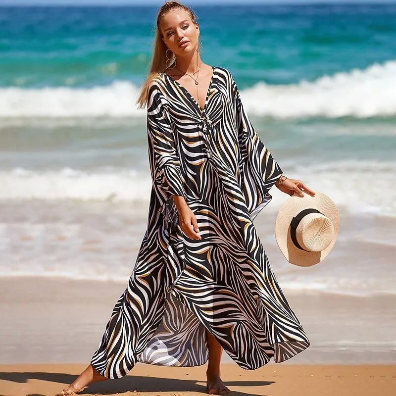 Summer New Casual Vacation Sun Protection Coverups
