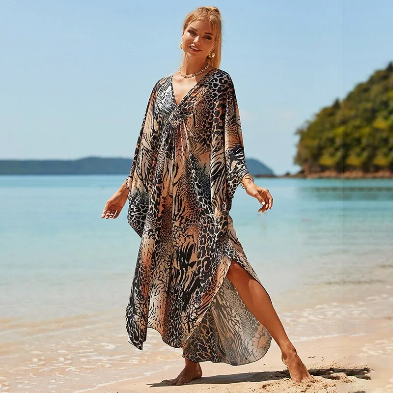 Summer New Casual Vacation Sun Protection Coverups