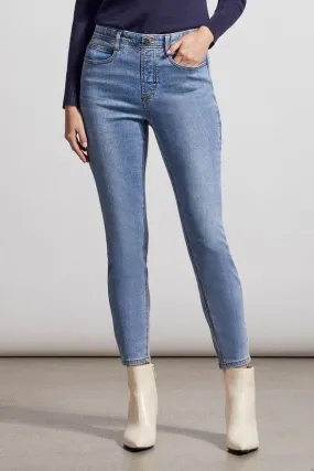 Tribal Audrey Icon Fit Pull On Jean in Light Vintage