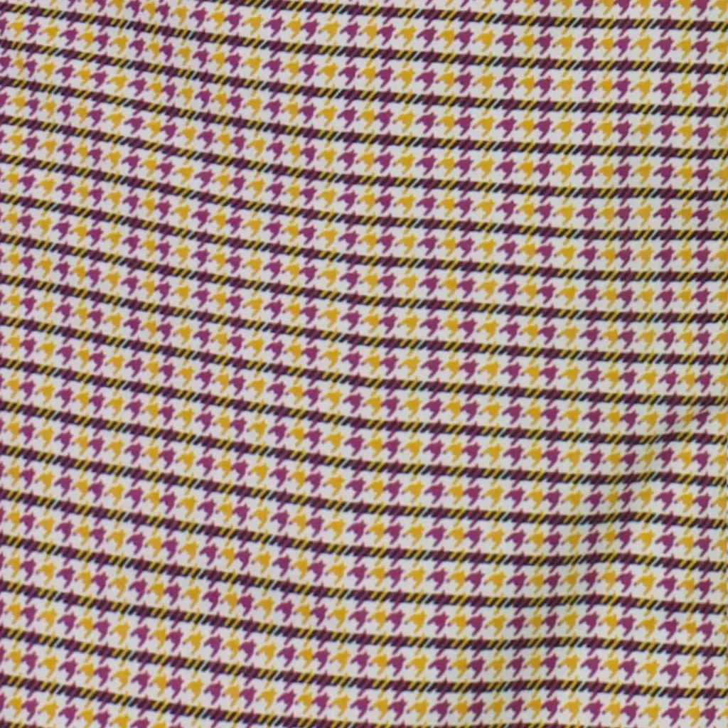 Ultra Lightweight Debbie Raincoat | Multi Houndstooth