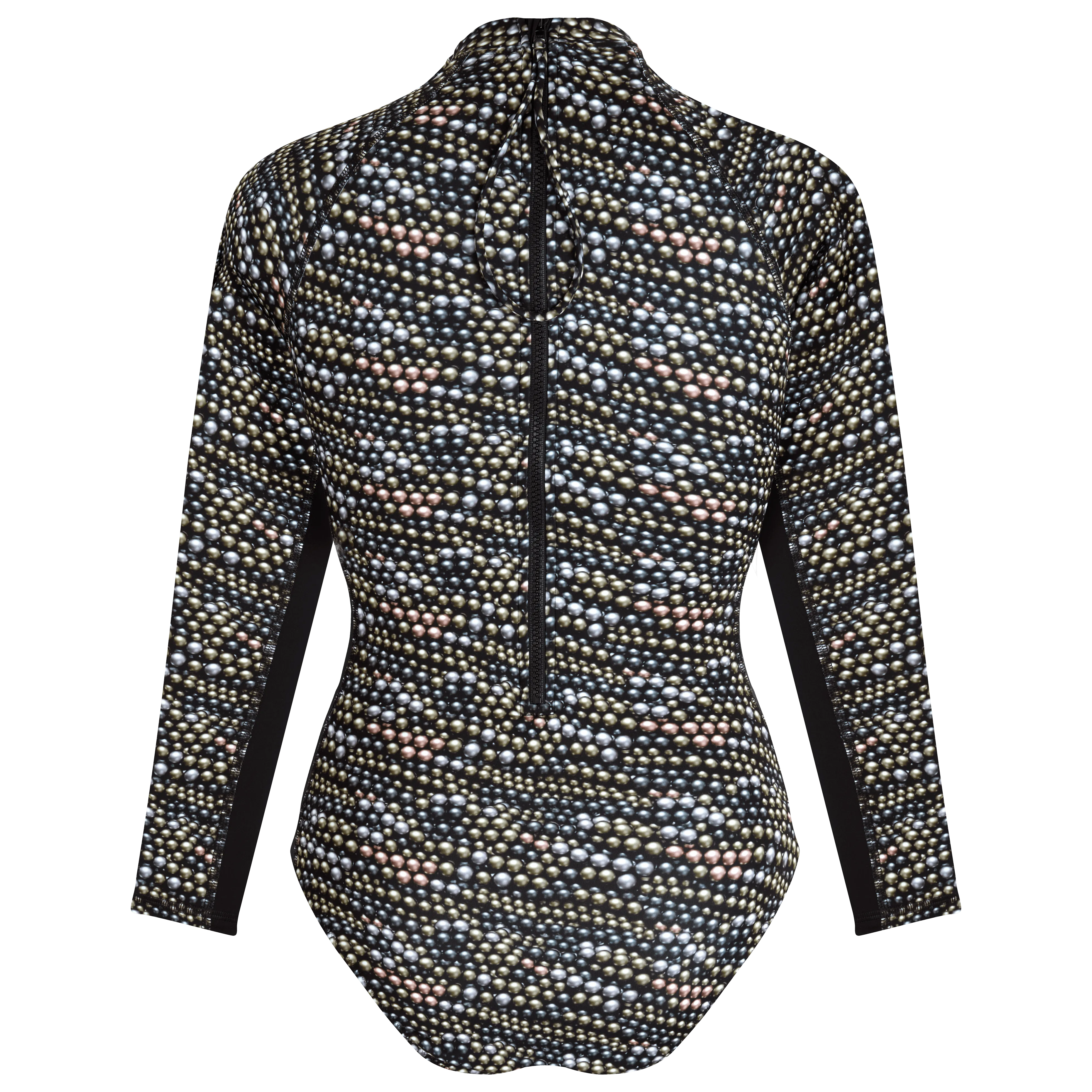 UV Protection One-Piece Rashguard Pearl