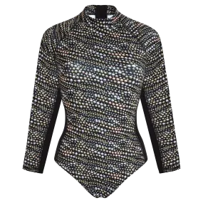 UV Protection One-Piece Rashguard Pearl