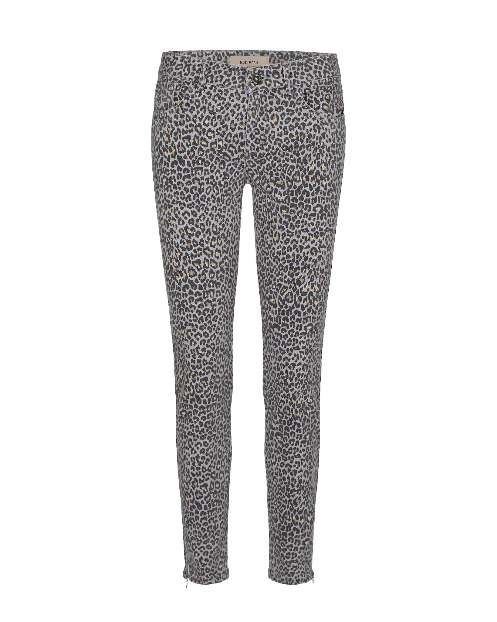 Victoria Leopard Ankle Jean