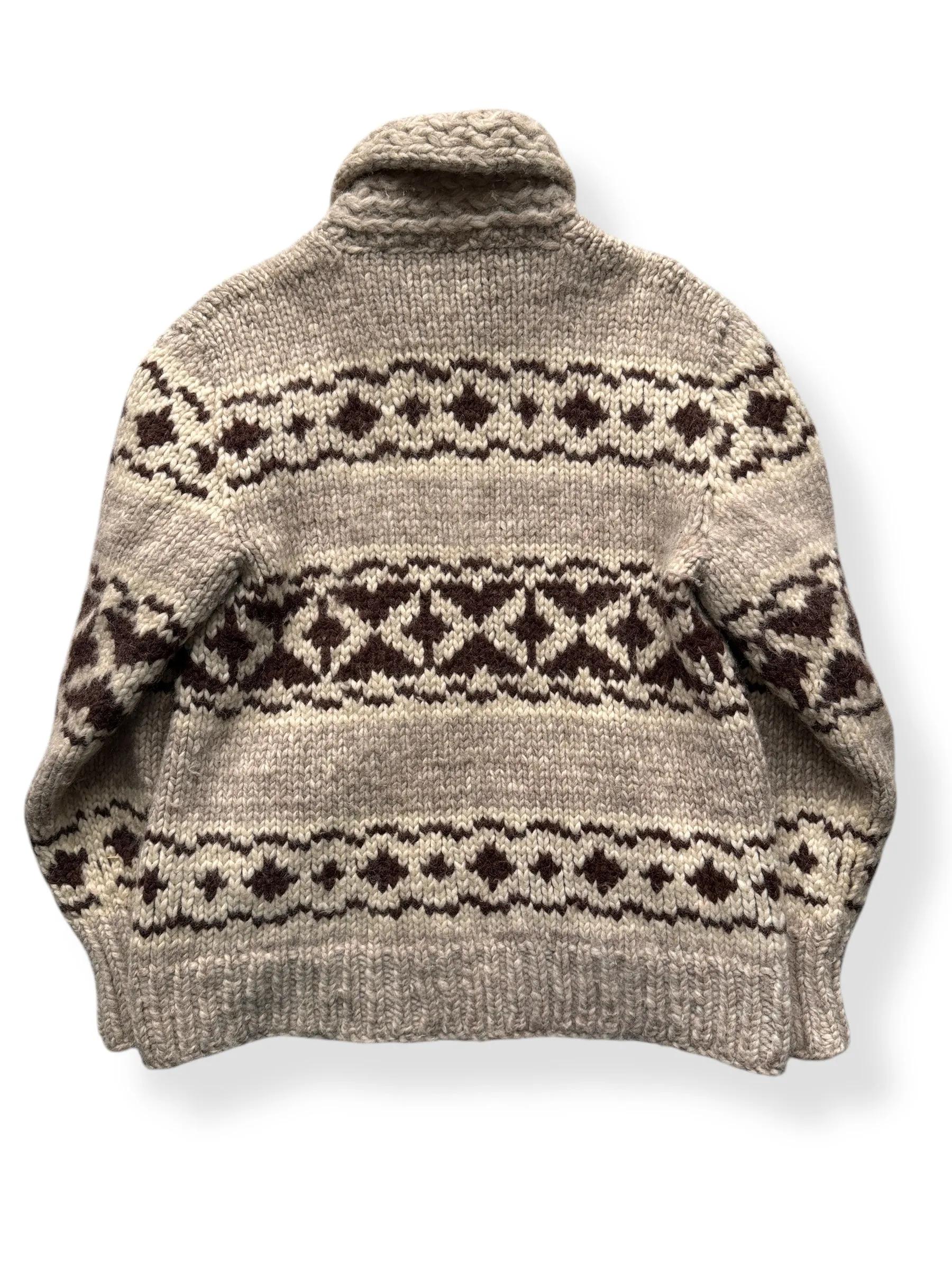 Vintage Cowichan Style Sweater SZ S