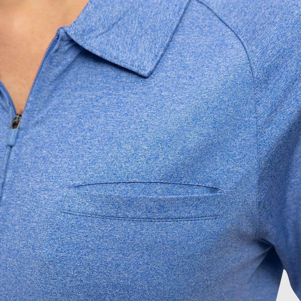Women's 1/4 Zip  Golf & Tennis Polo Shirts