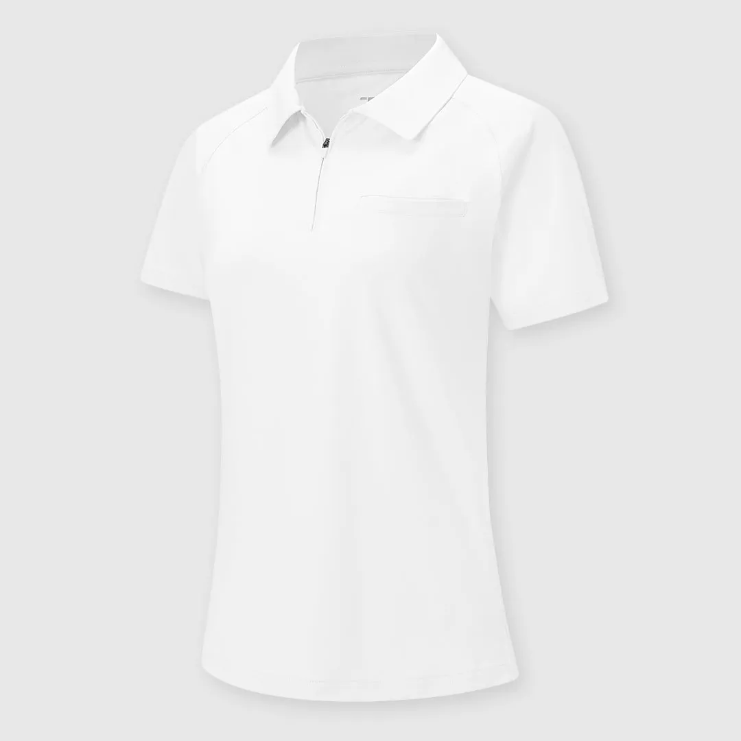 Women's 1/4 Zip  Golf & Tennis Polo Shirts