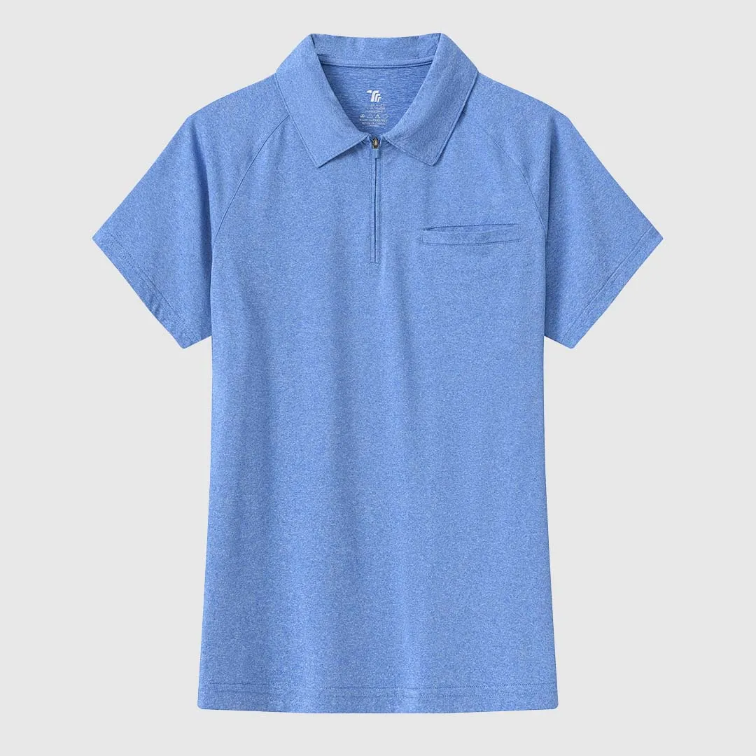 Women's 1/4 Zip  Golf & Tennis Polo Shirts