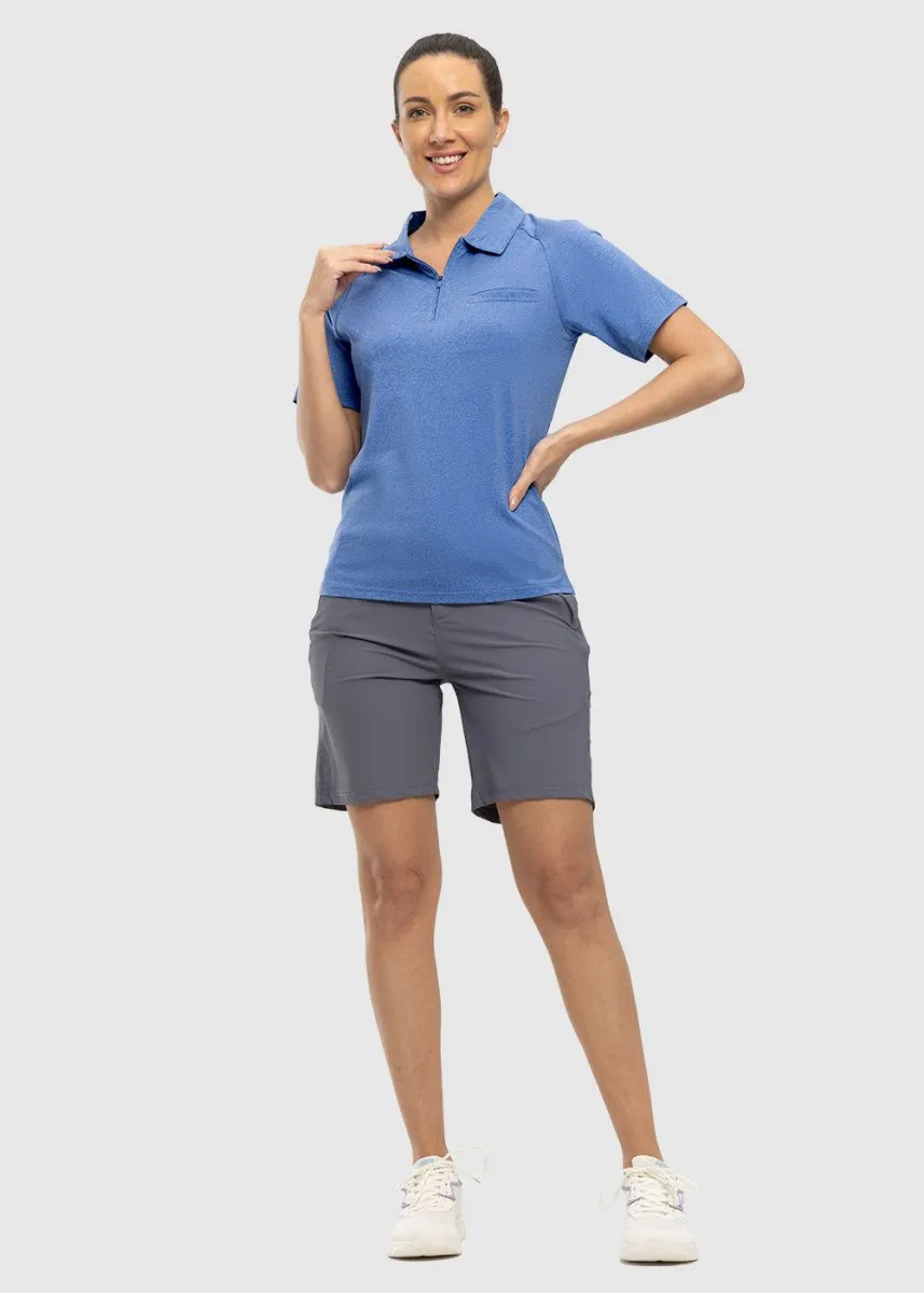 Women's 1/4 Zip  Golf & Tennis Polo Shirts