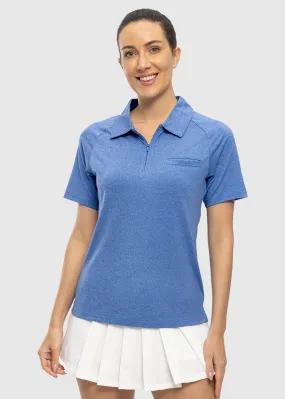 Women's 1/4 Zip  Golf & Tennis Polo Shirts