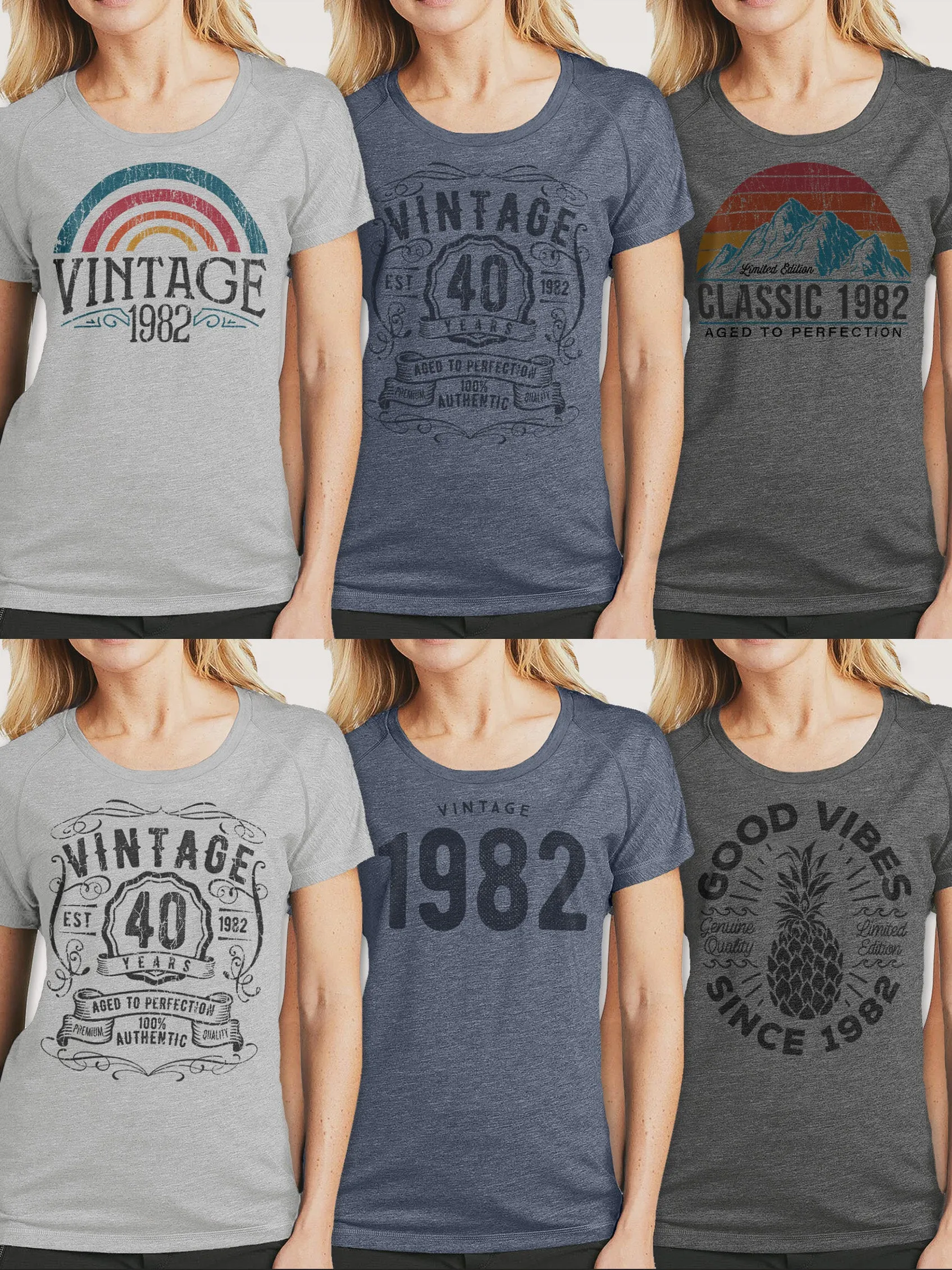 Women's 40th Birthday T-Shirts