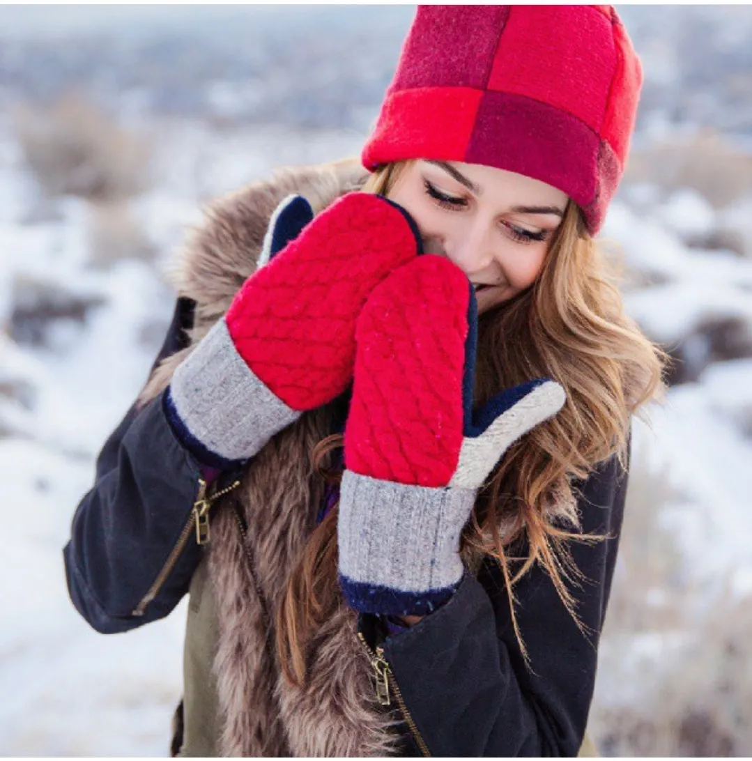 Womens Mittens |  Patches