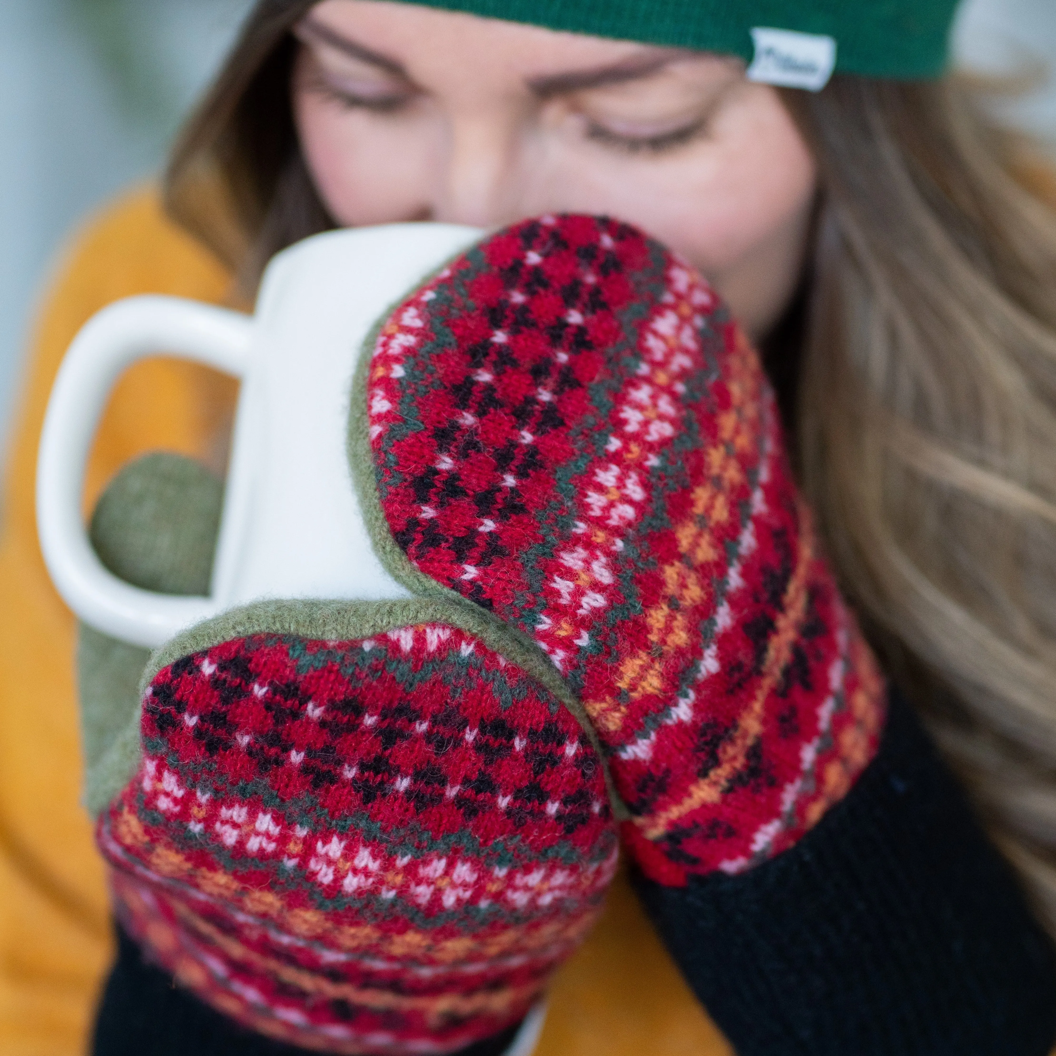 Womens Mittens |  Patches