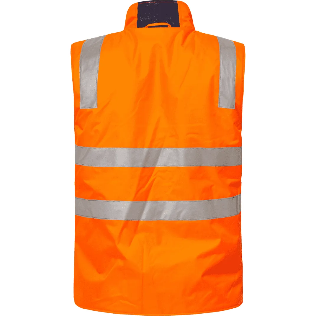 Work Craft Frost Hi Vis Reversible Fleece Vest - WW9014